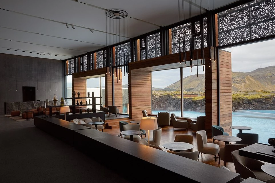It costs at least Â£ 1000 per night to stay at The Retreat.  In the photo, a lounge area