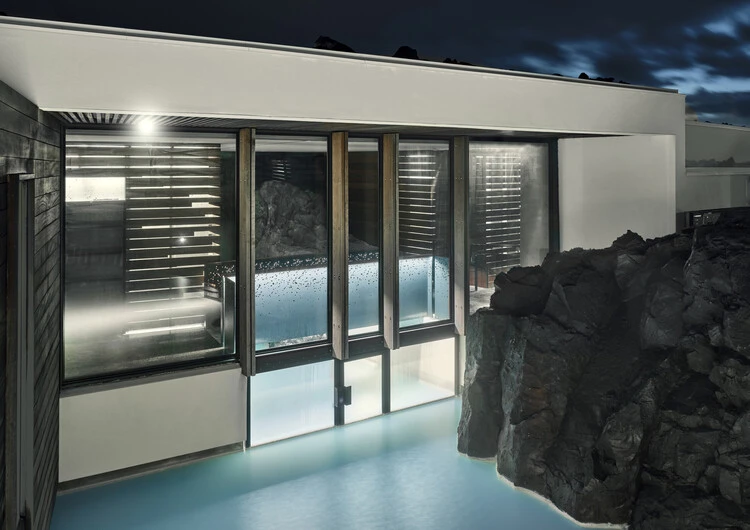 The Retreat at Blue Lagoon Iceland / BASALT Architects - Interior photography, door, windows