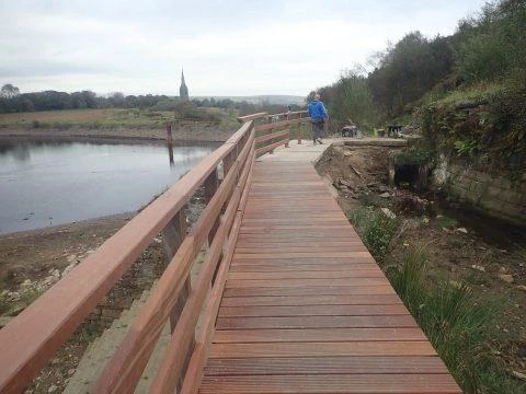 Lancashire Telegraph: the restored bridge