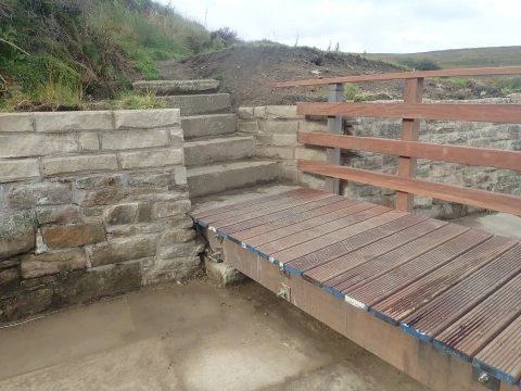 Lancashire Telegraph: the restored bridge