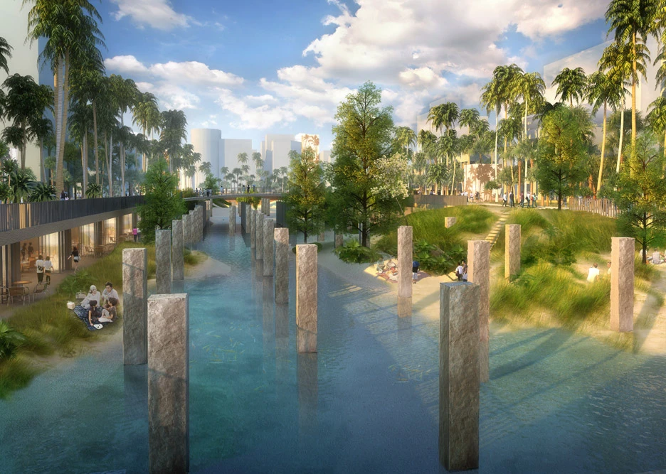 Urban swimming pool by MVRDV