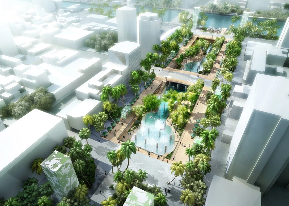 Urban swimming pool by MVRDV