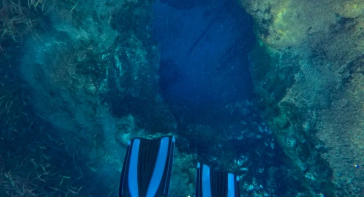 Diving at Blue Hole, Photo Credit: Columbia County Tourism Development Council