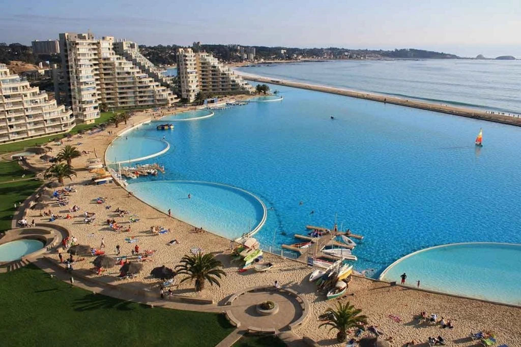 San Alfonso Del Mar - 2nd largest swimming pool in the world
