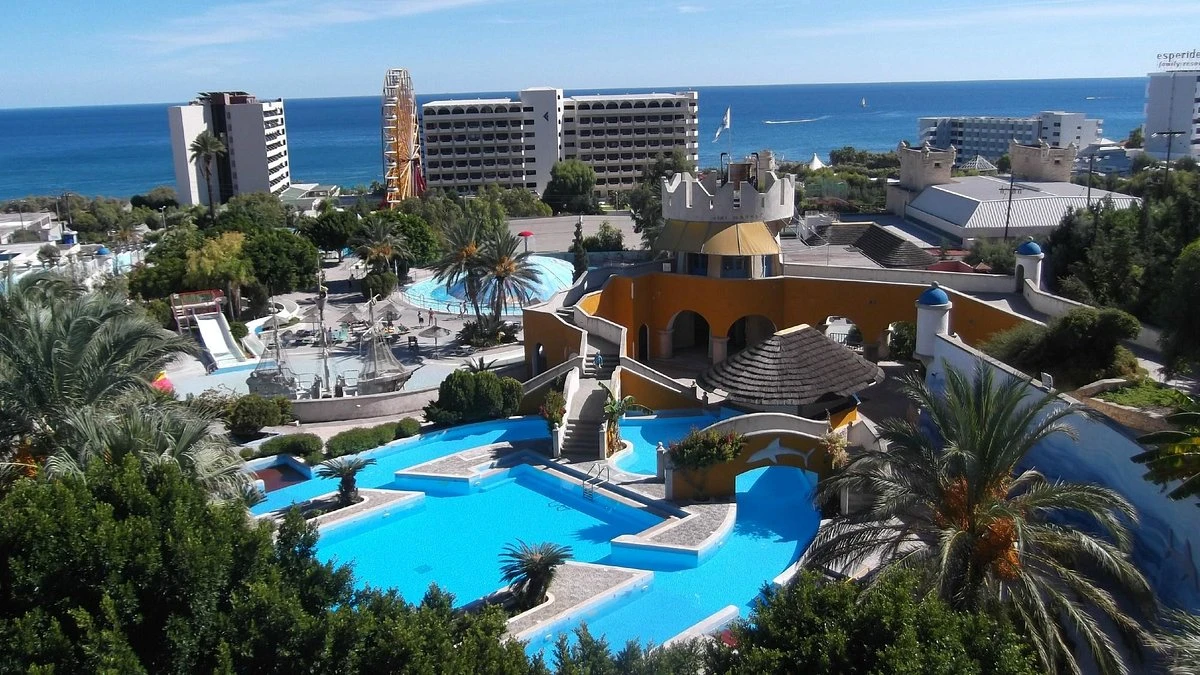 WaterPark is spread over a large area